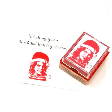 Fun Santa Rubber Stamp Rubber Stamps Made From Your Photos