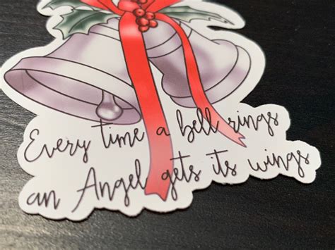 Every Time A Bell Rings An Angel Gets Its Wings Its A Etsy