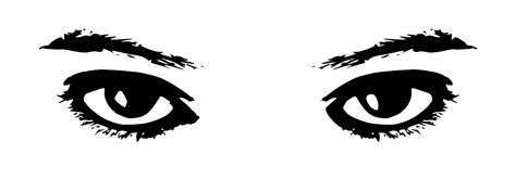 Eyes Clipart Black And White Free Wikiclipart