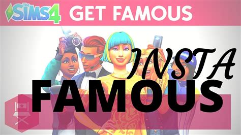 HOW to get FAMOUS “CHEAT" // THE SIMS 4 - YouTube