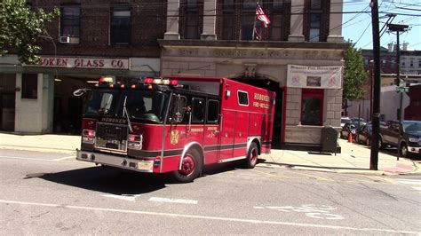 Hoboken Fire Department Rescue 1 Responding Youtube