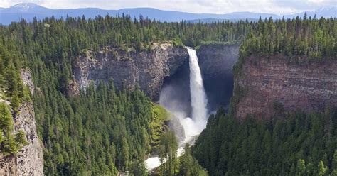 Helmcken Falls In British Columbia Canada