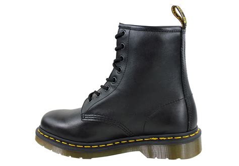 Dr Martens 1460 Black Nappa Fashion Lace Up Comfortable Unisex Boots Brand House Direct
