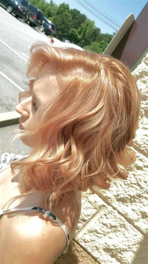 Of The Most Trendy Strawberry Blonde Hair Colors Couleur Cheveux Cheveux Coloration Cheveux