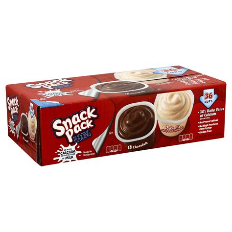 Snack Pack Chocolate And Vanilla Pudding 36 Ct 325 Oz Shipt