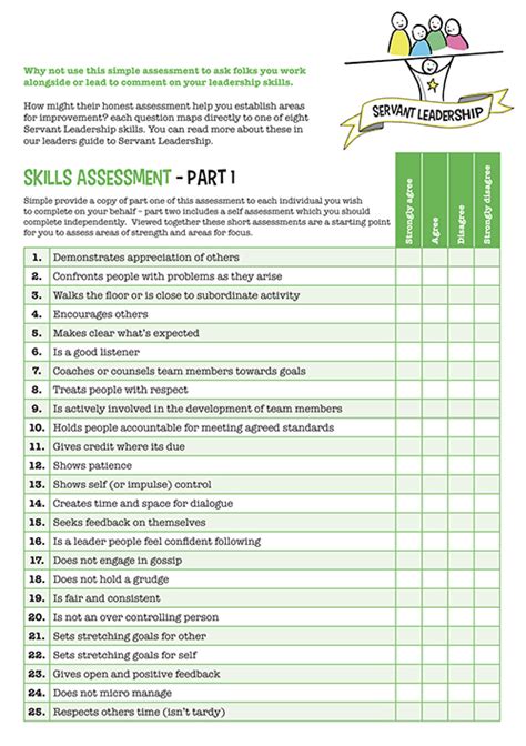 Download Servant Leader Assessment Bellebeck