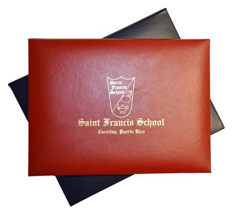 8 X 11 Turned Edge Leatherette Blank And Custom School Diploma Covers