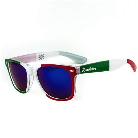 Italy Sunglasses Sunglasses Wayfarer Sunglasses Mens Blue Lenses