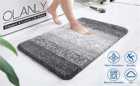 Amazon Com Olanly Luxury Bathroom Rug Mat Extra Soft And Absorbent