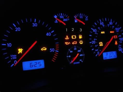 2003 Vw Jetta Dash Indicator Lights 2000 Vw Beetle No Dash Lights