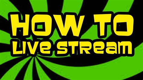 How To Live Stream Gameplay On Youtube And Twitch Tv