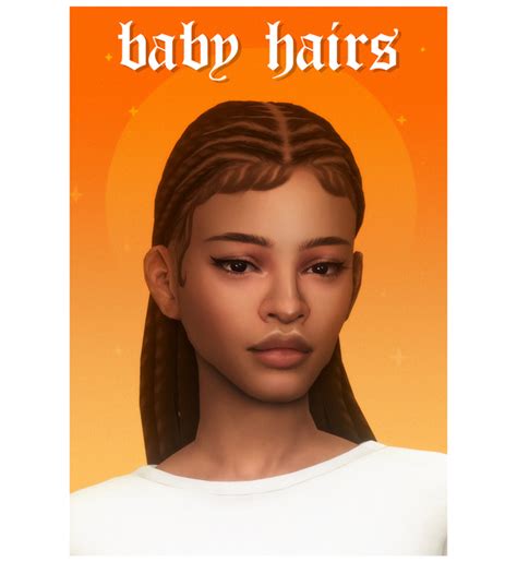 Sims 4 Cc Baby Hairs Holeidea