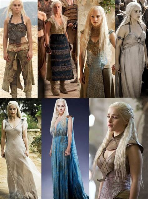 Daenerys Targaryen Outfits Dresses Game Of Thrones Daenerys