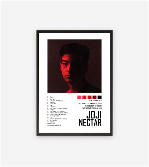 Joji Nectar Album Cover Poster Custom Poster Home Decor Etsy