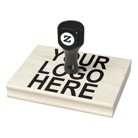 Your Business Logo Or Image Custom Large Rubber Stamp