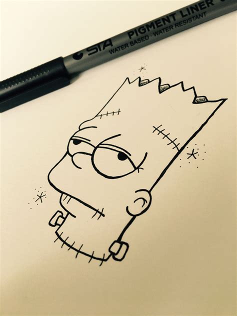 Weitere ideen zu simpsons bilder, simpsons kunst, simson. #bartsimpson #frankensteinsmonster #halloween | Disney art ...