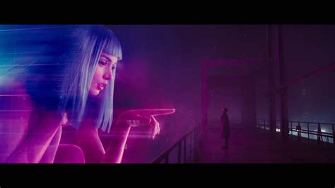 Ladda Ner Joien Hologram Från Blade Runner 2049 Wallpaper