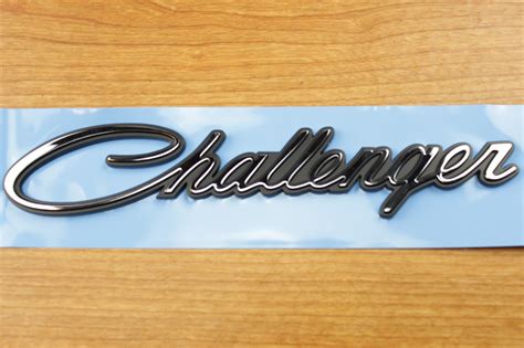 2009 2020 Dodge Challenger Fender Nameplate Emblem Badge Mopar Oem Ebay