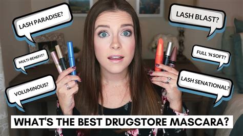 mascara review best drugstore mascara for length and volume 2019 youtube