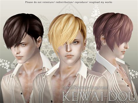 All credits belong to the creators :d enjoy the free custom content! Cavallo (Hair for The Sims3) | KEWAI-DOU