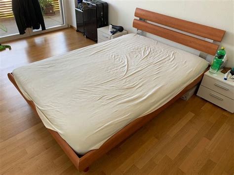 Jugendzimmer komplett set 6 teilig hochglanz weiss sandeiche. Bett Komplett! 140x200 | Kaufen auf Ricardo
