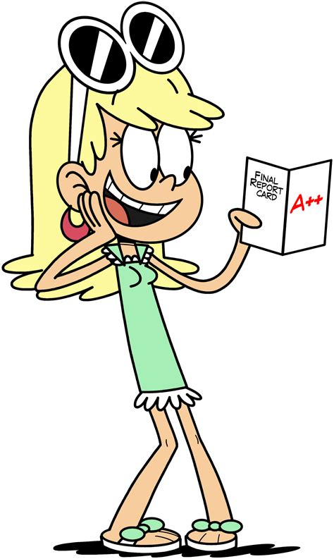 Lenis Final Report Card Png By Luxojr888 On Deviantart Loud House