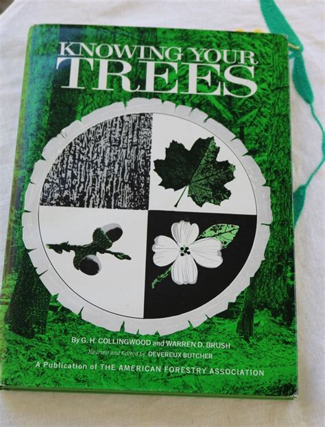 80s Reference Book Knowing Your Trees By American Forestry Etsy