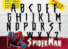 10 Best spiderman font images in 2020 | spiderman, spiderman font