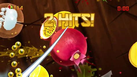 Xbox Kinect Fruit Ninja Gameplay 2020 Youtube