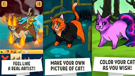 Cat Avatar Creator Virtual Pet Salon Gameplay Video Androidios Youtube