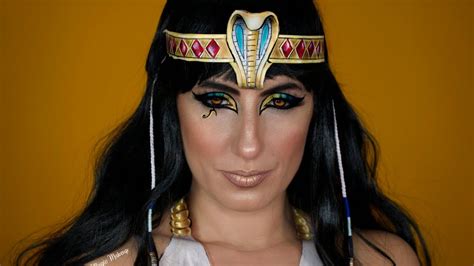 egyptian queen makeup tutorial day 16 of 31 days of halloween youtube