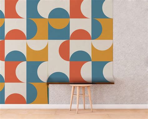 Retro Mid Century Modern Wallpaper Kuarki Lifestyle Solutions