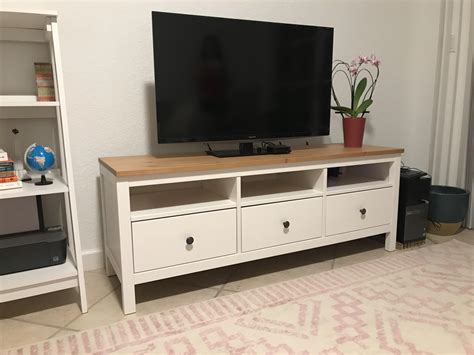 Ikea Hack Repainting Ikea Hemnes Tv Unit Furniture Lacienciadelcafe