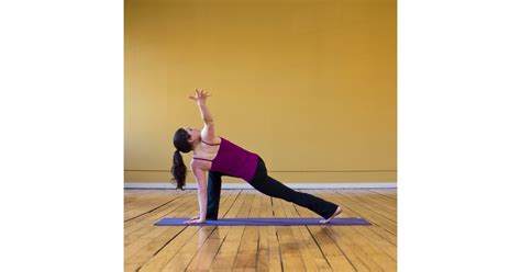 Open Revolved Extended Side Angle Yoga Twist Poses For The Back And