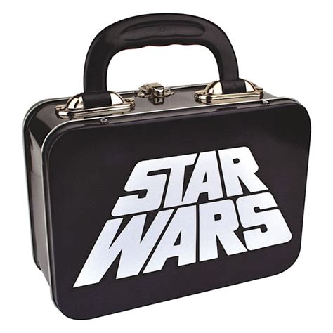 New Star Wars New Hope Tin Tote Lunch Box Retro C3po R2d2 Vader Metal
