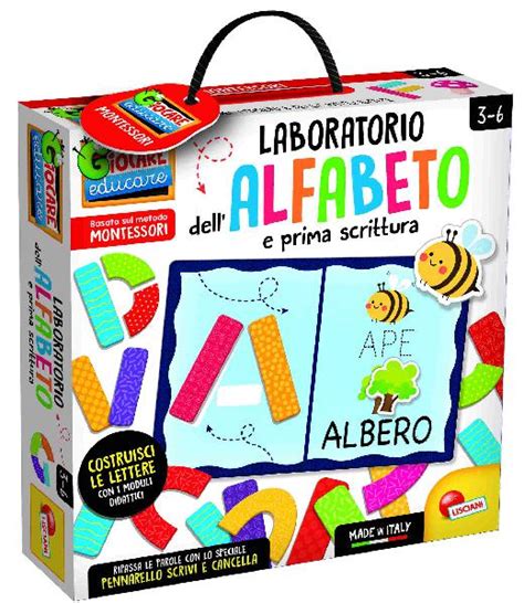 Lisciani Giochi Montessori Laboratorio Alfabeto Offertes Agosto Clasf