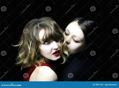 Dos Mujeres Enamoradas Foto De Archivo Imagen De Sexual 7807126