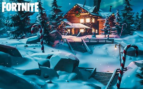 Fortnite V1840 Update To Change The Map Into A Snowy Paradise For