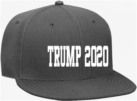 Trump Hat Png Custom Heat Pressed Snapback Flat Bill Hat Hd Png Download 1342723 Png