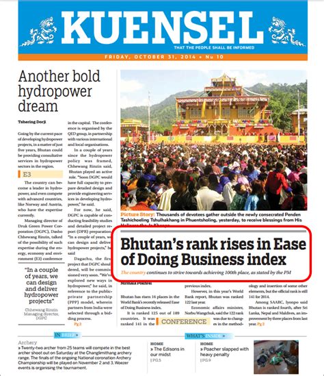 Is It Really Easier To Do Business In Bhutan