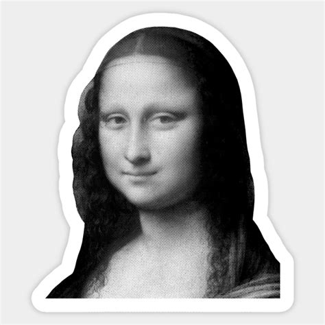 Mona Lisa Art History Mona Lisa Sticker Teepublic Au