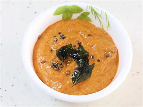 Tomato Pachadi Recipe Swasthi S Recipes