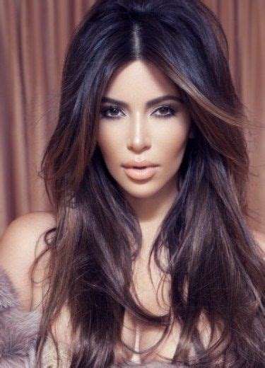 100 Melhores Kim Kardashian Penteados Coleção Cabelo Comprido