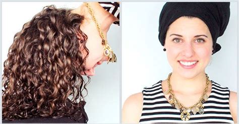 How to plop your hair for the best curls of your. How to Plop Curly Hair: A Curly Girl's Guide ...