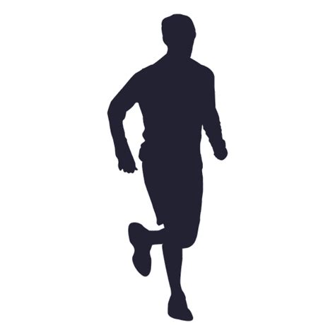 Man Running Silhouette Vector Free At Getdrawings Free Download