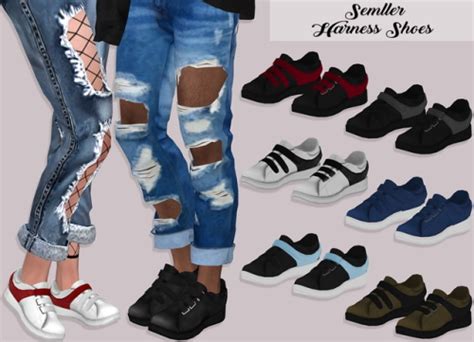 Lumysims Harness Shoes Sims 4 Downloads
