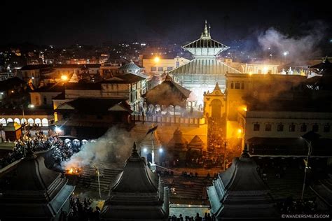 Visit Pashupatinath Temple At Dusk In Kathmandu Nepal Wanders Miles