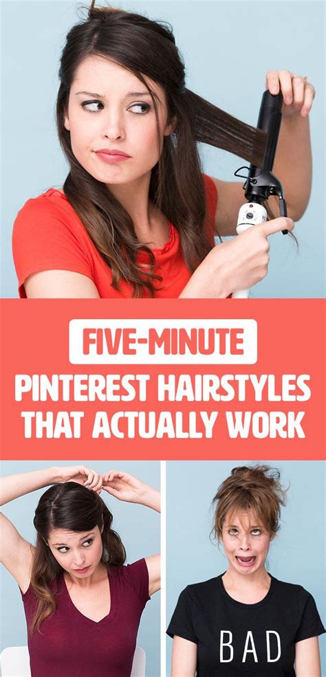 I Tried Five Minute Pinterest Hairstyles And Heres Which Ones Are