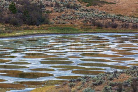 Spotted Lake Stock Image Colourbox