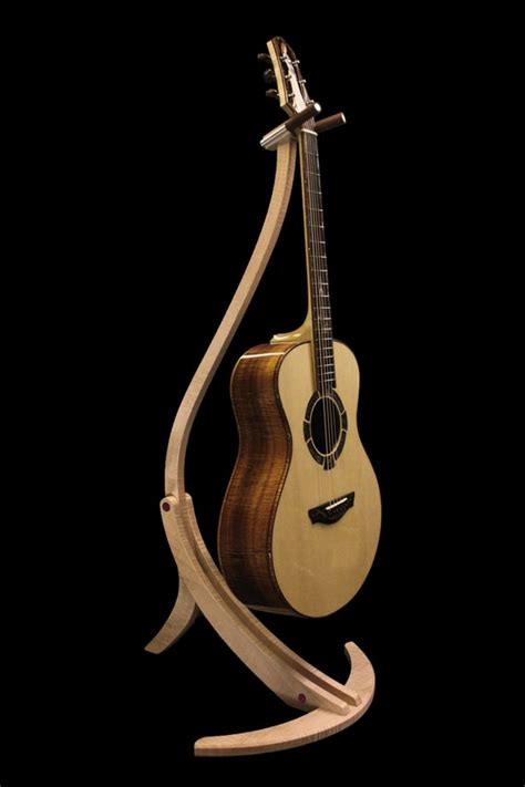 Handcrafted Wooden Guitar Stand By Master Luthier Jason